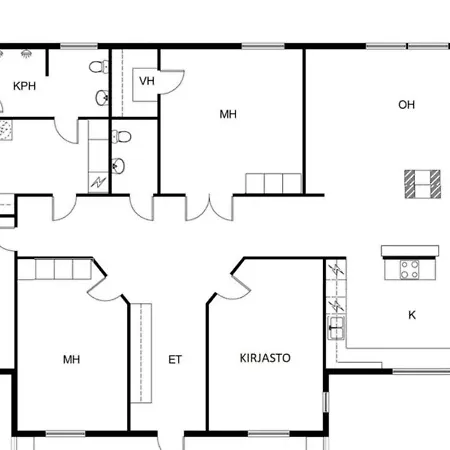 Spacious For 5 With Sauna Apartman Vaasa